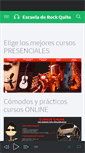 Mobile Screenshot of escueladerockquito.com