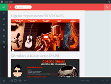 Tablet Screenshot of escueladerockquito.com